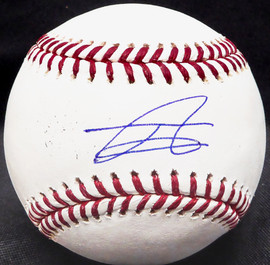 Julio Rodriguez Autographed Official MLB Baseball Seattle Mariners Beckett BAS QR #BJ56914