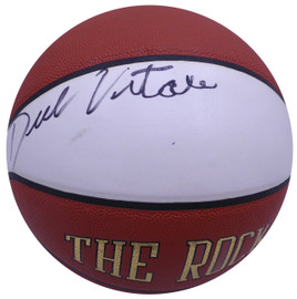 Dick Vitale Autographed The Rock Basketball ESPN Announcer Beckett BAS #F58228