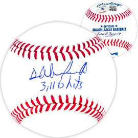 Dave Winfield Autographed Official MLB Baseball New York Yankees "3110 Hits" Beckett BAS Witness Stock #220892