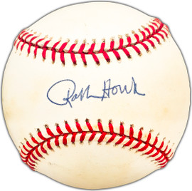 Ralph Houk Autographed Official AL Baseball New York Yankees Beckett BAS #BK44389