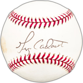 Greg Cadaret Autographed Official MLB Baseball New York Yankees, Oakland A's Beckett BAS #BK44518