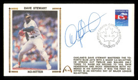 Dave Stewart Autographed 1990 First Day Cover Oakland A's SKU #222439