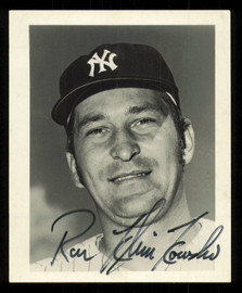 Ron Klimkowski Autographed 4x5 Photo New York Yankees SKU #222472