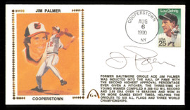 Jim Palmer Autographed 1990 First Day Cover Baltimore Orioles SKU #222383