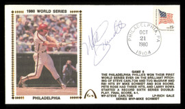 Mike Schmidt Autographed 1980 First Day Cover Philadelphia Phillies SKU #222427
