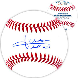 Juan Soto Autographed Official MLB Baseball New York Yankees Beckett BAS QR Stock #222840