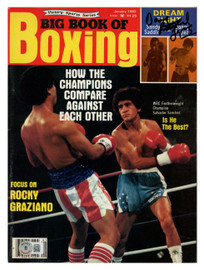 Danny Little Red Lopez Autographed Big Book of Boxing Magazine Beckett BAS QR #BK08806