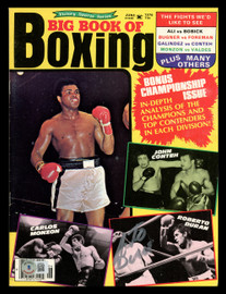 Roberto Duran Autographed Big Book of Boxing Magazine Beckett BAS QR #BK08744
