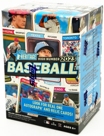 2023 Topps Heritage High Number Baseball Blaster Box Stock #224465