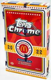 2022 Topps Chrome McDonald's All American Basketball Hobby Box Stock #224481