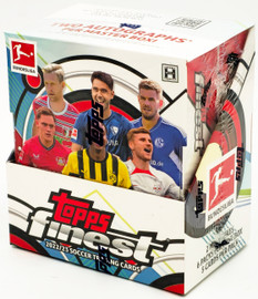 2022-23 Topps Finest Bundesliga Soccer Hobby Box Stock #224630