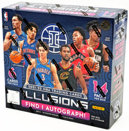 2021-22 Panini Illusions Basketball Hobby Box Stock #224478