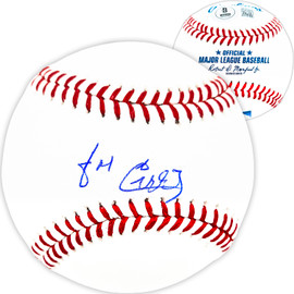 Jose Cardenal Autographed Official MLB Baseball New York Yankees Beckett BAS Witness Stock #224688