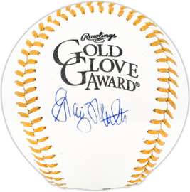 Graig Nettles Autographed Official Gold Glove Logo MLB Baseball New York Yankees Beckett BAS Witness Stock #224697