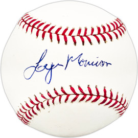 Logan Morrison Autographed Official MLB Baseball Tampa Bay Rays, Philadelphia Phillies SKU #225687