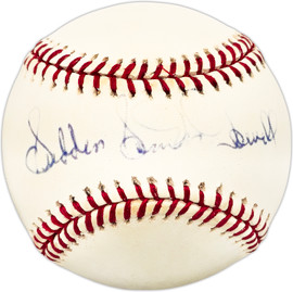 Sudden Sam McDowell Autographed Official AL Baseball Cleveland Indians SKU #225559