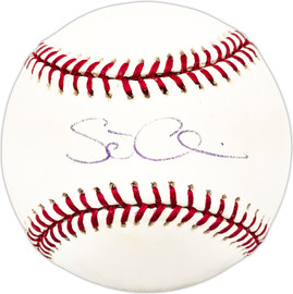 Scott Chiasson Autographed Official MLB Baseball Chicago Cubs SKU #225654