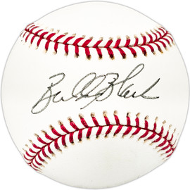 Bud Black Autographed Official MLB Baseball Kansas City Royals Beckett BAS QR #BL93541