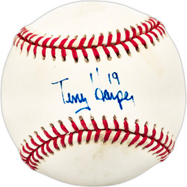 Terry Harper Autographed Official NL Baseball Atlanta Braves, Pittsburgh Pirates SKU #225543