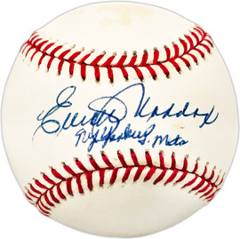 Elliott Maddox Autographed Official AL Baseball New York Yankees, New York Mets SKU #225578