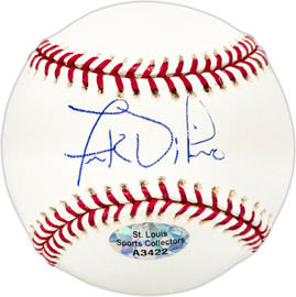 Frank DiPino Autographed Official MLB Baseball St. Louis Cardinals Beckett BAS QR #BL93570