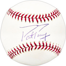 Pat Perry Autographed Official MLB Baseball St. Louis Cardinals, Chicago Cubs SKU #225565