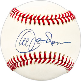 Al Jackson Autographed Official NL Baseball New York Mets, St. Louis Cardinals SKU #225765