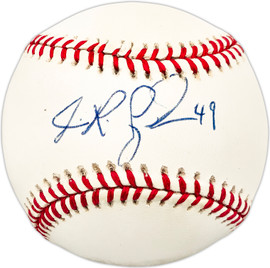 Joey Eischen Autographed Official NL Baseball Dodgers, Expos SKU #225786