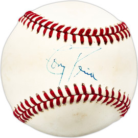 Tony Pena Autographed Official AL Baseball Pittsburgh Pirates, Boston Red Sox Beckett BAS QR #BL93510