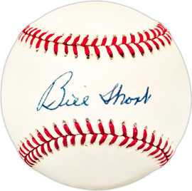 Bill Short Autographed Official NL Baseball New York Mets, Cincinnati Reds SKU #225783