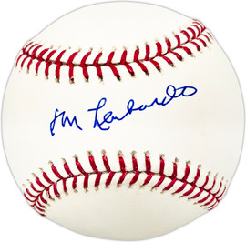 Don Lenhardt Autographed Official MLB Baseball Boston Red Sox, Baltimore Orioles Beckett BAS QR #BL93592