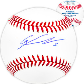 Gunnar Henderson Autographed Official MLB Baseball Baltimore Orioles Beckett BAS Witness Stock #225838