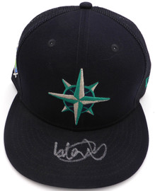 Ichiro Suzuki Autographed Spring Training Hat Seattle Mariners IS Holo SKU #225873