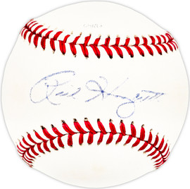 Rick Honeycutt Autographed Official League Baseball Los Angeles Dodgers, Oakland A's SKU #225957