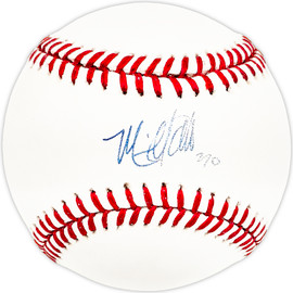 Mike Olt Autographed Official MLB Baseball Texas Rangers SKU #226002