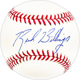 Rich Billings Autographed Official MLB Baseball Senators, Rangers SKU #225929