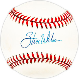 Steve Wilson Autographed Official NL Baseball Chicago Cubs, Los Angeles Dodgers SKU #225940