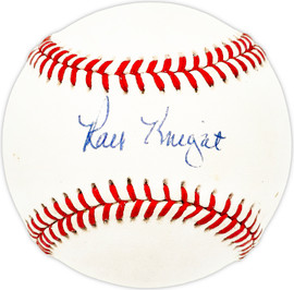Ray Knight Autographed Official NL Baseball New York Mets, Cincinnati Reds SKU #226203