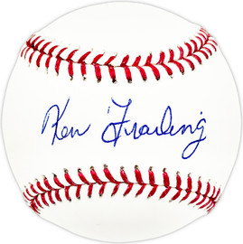 Ken Frailing Autographed Official MLB Baseball Chicago Cubs, Chicago White Sox SKU #226110