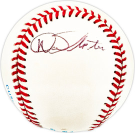 Dan Pfister Autographed Official AL Baseball KC A's SKU #226050
