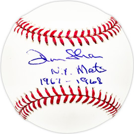 Don Shaw Autographed Official MLB Baseball New York Mets "NY Mets 1967-68" SKU #226158