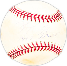 Joe Jay Autographed Official MLB Baseball Milwaukee Braves "1957 Braves" Beckett BAS QR #BM25362
