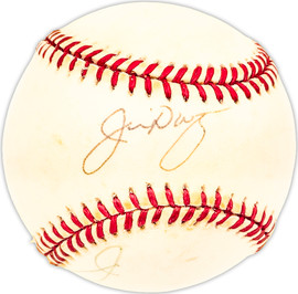 Jim Dwyer Autographed Official AL Baseball Baltimore Orioles, St. Louis Cardinals Beckett BAS QR #BM25769