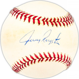 Jerry Royster Autographed Official NL Baseball Atlanta Braves, Los Angeles Dodgers Beckett BAS QR #BM25663