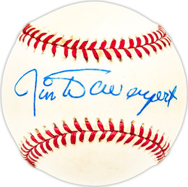 Jim Davenport Autographed Official NL Baseball San Francisco Giants Beckett BAS QR #BM25711