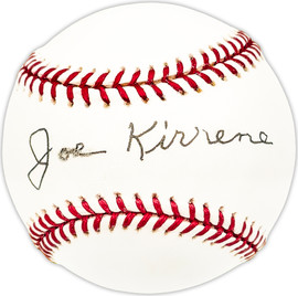 Joe Kirrene Autographed Official MLB Baseball Chicago White Sox Beckett BAS QR #BM25220