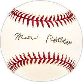 Marv Rotblatt Autographed Official AL Baseball Chicago White Sox Beckett BAS QR #BM25260
