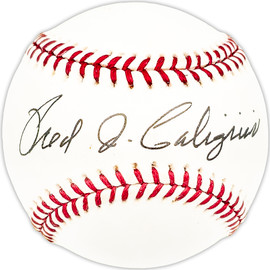 Fred Caligiuri Autographed Official MLB Baseball Philadelphia A's Beckett BAS QR #BM25493