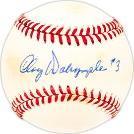 Clay Dalrymple Autographed Official AL Baseball Philadelphia Phillies, Baltimore Orioles Beckett BAS QR #BM25787