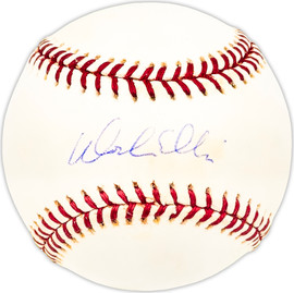 Dock Ellis Autographed Official NL Baseball Pittsburgh Pirates Beckett BAS QR #BM25723